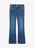 Jean bootcut taille mi-haute, extensible, bonprix