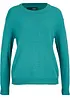 Strick-Pullover mit Rundhals-Ausschnitt, bonprix