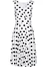 Robe en jersey à pois, bonprix