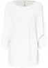 Pull côtelé oversize en viscose mélangée, bonprix