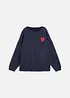 Sweat oversize en coton, bonprix