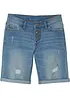 Short en jean extensible taille mi-haute, bonprix