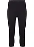 Legging corsaire à empiècement taille confortable, bonprix