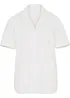 Lockere Oversize-Bluse aus leichtem Leinen-Mix, bonprix