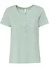 T-shirt en coton et viscose, bonprix