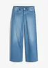 Wide-Leg-Jeans, Low Waist, Lang, bonprix