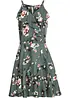 Robe à bretelles et volants, bonprix