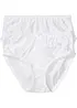 Maxislip mit zarter Spitze (2er Pack), bonprix