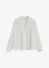 Blouse-tunique à dentelle, bonprix