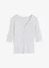 Rippshirt aus softer Viskose, bonprix