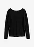 Langarmshirt aus softem Viskose-Mix, bonprix