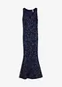 Robe longue sirène à sequins, bonprix