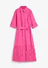 Robe-chemise avec broderie anglaise, bonprix