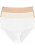 Lot de 3 culottes sans couture Feel Comfort, bonprix