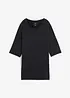 T-shirt long pratique avec fente, séchage rapide, bonprix