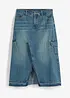Jupe en jean avec poches cargo, RAINBOW