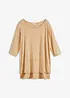 T-shirt boxy en viscose extensible, bonprix