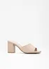 Mules à talons, bonprix
