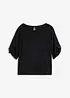 T-shirt à encolure bateau, bonprix