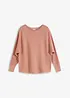 Pull oversize côtelé, bonprix
