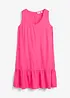 Robe trapèze en viscose longueur genou, bonprix