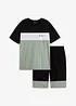 T-shirt et bermuda en molleton (ens. 2 pces), bonprix
