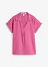 Blouse longue et légère en lin mélangé, bonprix