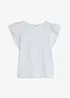 T-shirt avec dentelle, bonprix