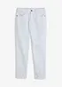 Pantalon extensible à broderies anglaises, bonprix