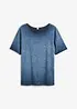 T-shirt 100% coton, aspect délavé, bonprix
