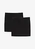 Lot de 2 jupes en jersey coton extensible, bonprix