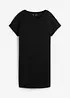 Boxy-Longshirt mit kurzen Ärmeln, bonprix