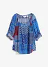 Blouse manches longues effet froissé, bonprix