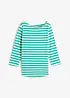 T-shirt à encolure bateau, bonprix
