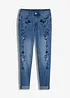 Jean slim taille mi-haute, court, bonprix