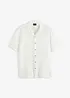 Chemise manches courtes en gaze 100% coton, bonprix