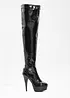 Plateau Overknee Stiefel, bonprix