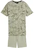 T-shirt et bermuda coton garçon (ens. 2 pces), bonprix