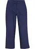 Pantalon en lin 3/4, bonprix