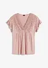 T-shirt à dentelle, bonprix