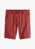 Bermuda chino avec lin et lien à noueer, Regular Fit, bonprix