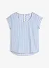 Bedrucktes Blusenshirt, kurzarm, bonprix