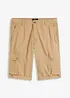 Bermuda cargo 100% coton, Regular, bonprix