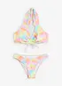 Neckholder-Bikini mit Raffung (2-tlg.Set), bonprix