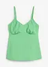 Haut de tankini en polyamide recyclé, bpc bonprix collection