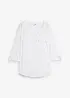 Blouse fluide à col en V et manches longues, bonprix