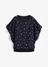 Blouse en georgette, manches courtes, bonprix
