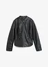 Lederimitat-Jacke aus reiner Viskose, bonprix