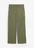 Cargo Jeans aus Baumwolle, Mid Waist, bonprix