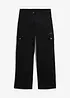 Cargo Jeans aus Baumwolle, Mid Waist, bonprix